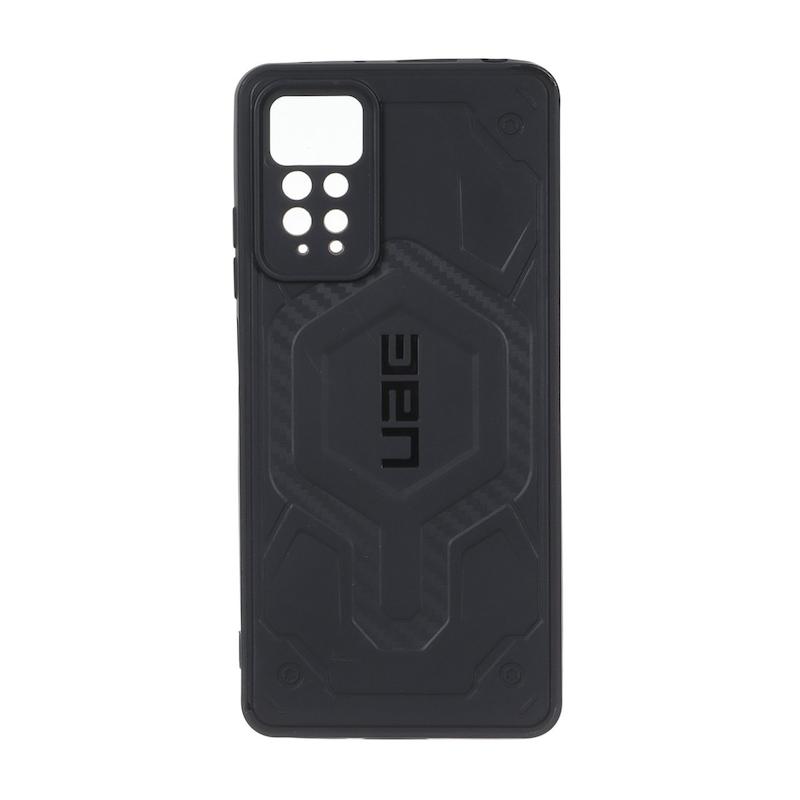 قاب گوشی Redmi Note 11 Pro 4G Global - Redmi Note 11 Pro 5G Global - Redmi Note 11E Pro - Redmi Note 12 Pro 4G شیائومی UAG Design سیلیکونی ژله ای محافظ لنز دار مشکی کد E51-160124