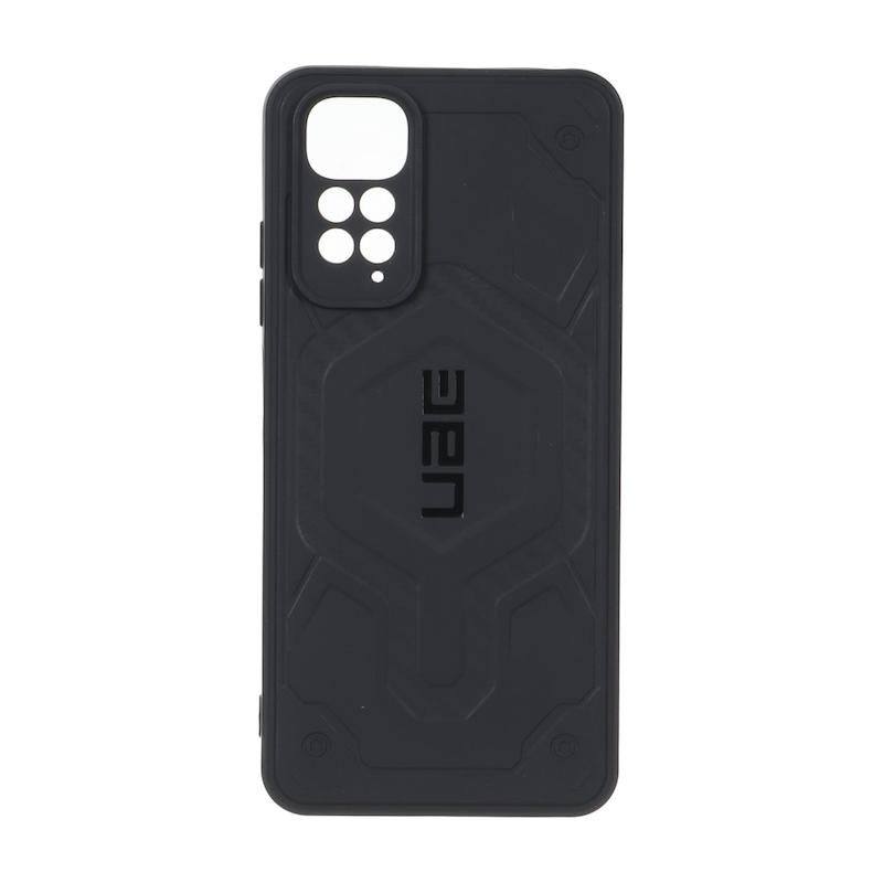 قاب گوشی Redmi Note 11 4G - Redmi Note 11S شیائومی UAG Design سیلیکونی ژله ای محافظ لنز دار مشکی کد E51-160128