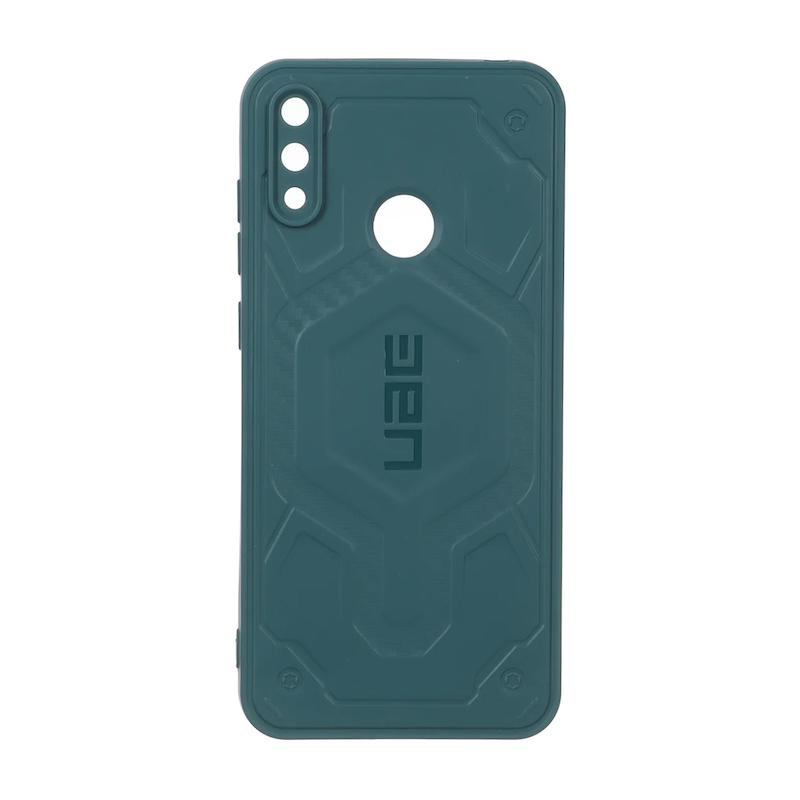 قاب گوشی Huawei Y7 2019 - Y7 Prime 2019 هوآوی UAG Design سیلیکونی ژله ای محافظ لنز دار سبز کد 160139