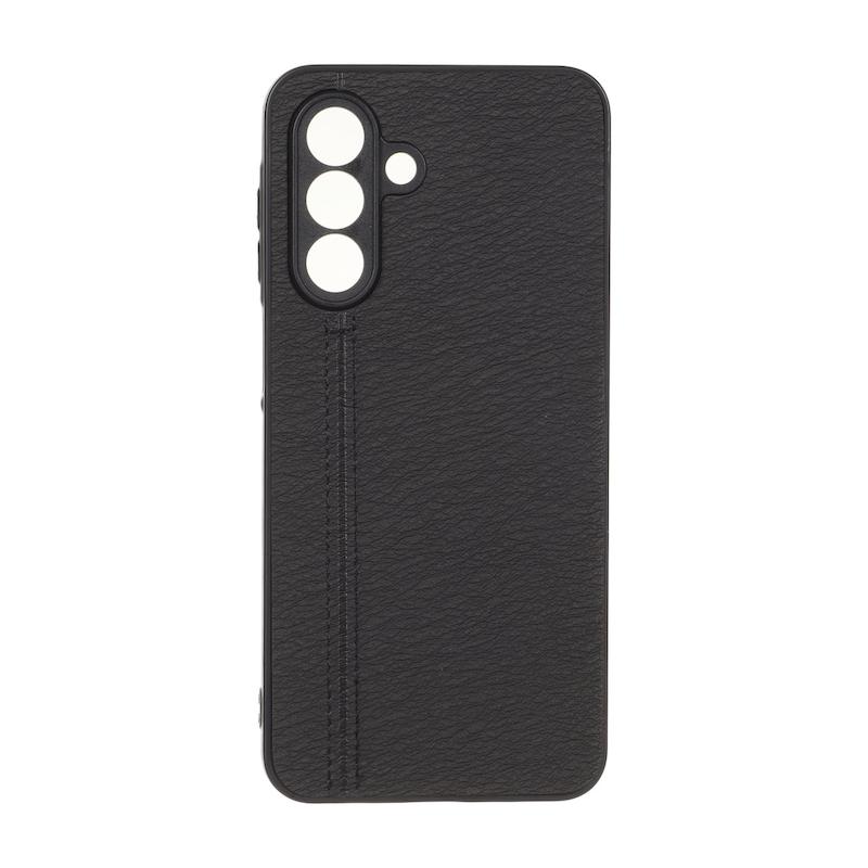 قاب گوشی Galaxy A17 سامسونگ طرح چرم دوخت خطی محافظ لنزدار کد 160252