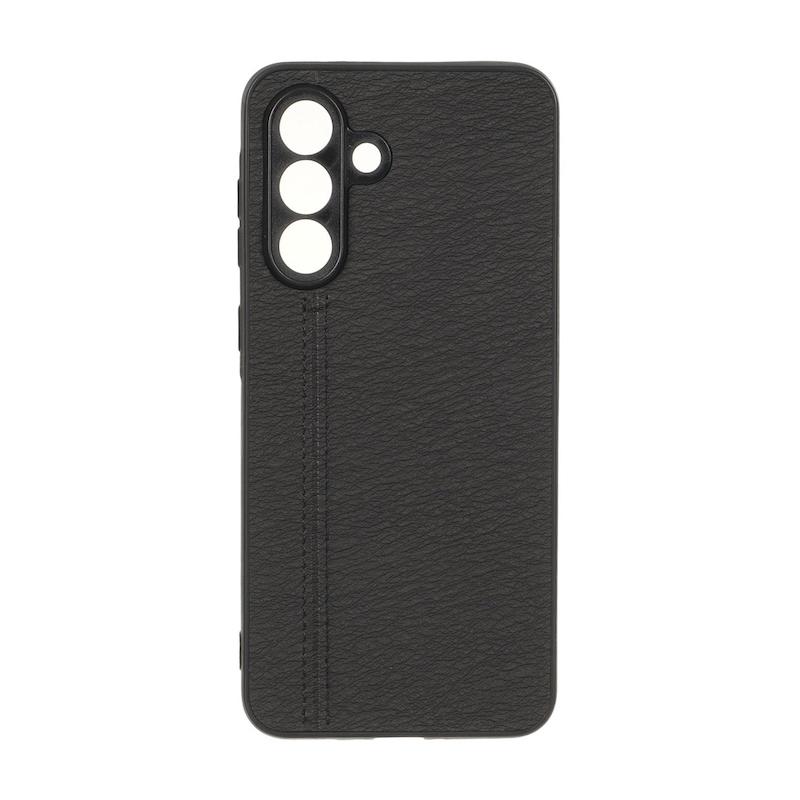 قاب گوشی Galaxy A36 سامسونگ طرح چرم دوخت خطی محافظ لنزدار کد 160257