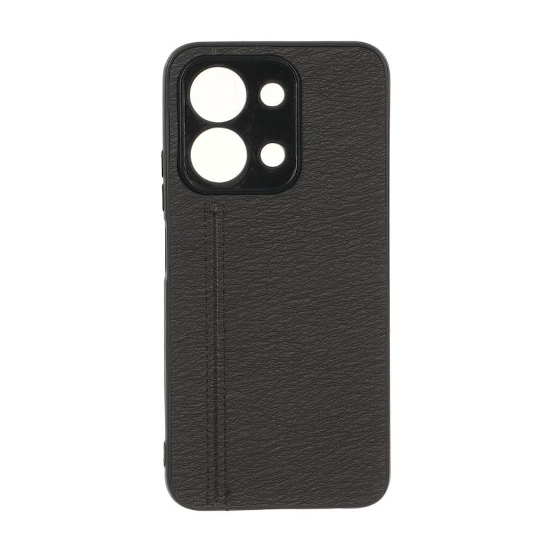 قاب گوشی Redmi 15C - Poco C85 شیائومی طرح چرم دوخت خطی محافظ لنزدار کد 160272