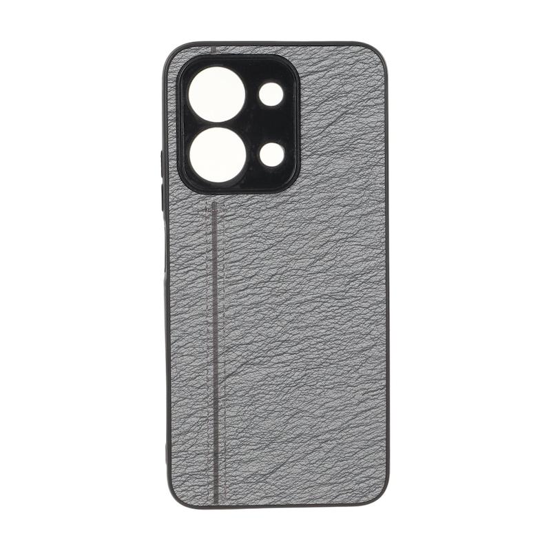 قاب گوشی Redmi 15C - Poco C85 شیائومی طرح چرم دوخت خطی محافظ لنزدار کد 160274