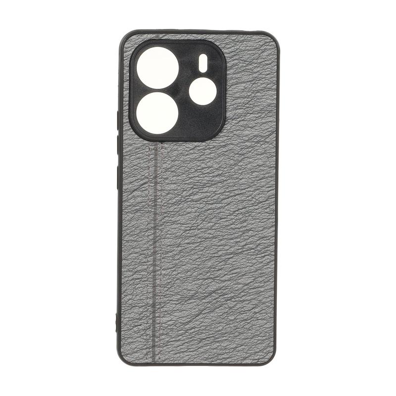 قاب گوشی Redmi Note 14 4G شیائومی طرح چرم دوخت خطی محافظ لنزدار کد 160286