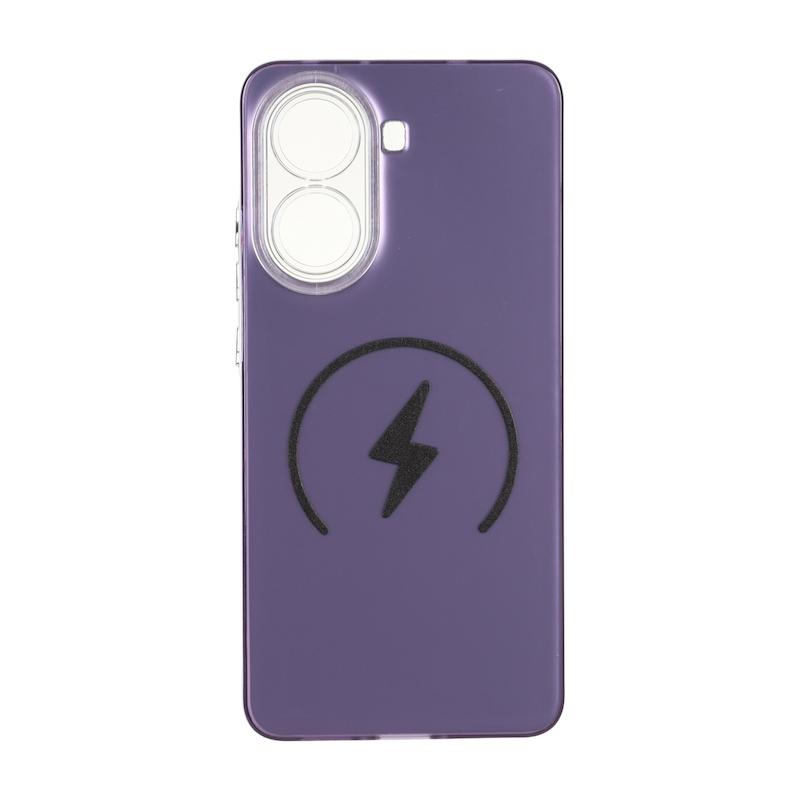 قاب گوشی Poco X7 Pro شیائومی اورجینال SO COOL سوکول براق طرح مگ سیف محافظ لنزدار اسپرت Sport بنفش کد 160020