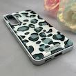 قاب گوشی Galaxy S25 FE سامسونگ اورجینال یونیک کیس لاکچری رزینی پلنگی دخترونه سیلور کد 157913
