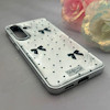 قاب گوشی Galaxy S25 FE سامسونگ اورجینال یونیک کیس لاکچری رزینی پاپیونی دخترونه سیلور کد 157914