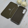 کیف مگنتی گوشی Galaxy S25 FE سامسونگ طرح چرم کتابی مشکی کد 158964