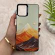 قاب گوشی Galaxy A07 سامسونگ So CooL سوکول اورجینال فانتزی دکمه کرومی طرح Golden Mountain کد E5-161366