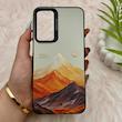 قاب گوشی Galaxy A16 سامسونگ So CooL سوکول اورجینال فانتزی دکمه کرومی طرح Golden Mountain کد E5-161383