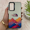 قاب گوشی Galaxy A16 سامسونگ So CooL سوکول اورجینال فانتزی دکمه کرومی طرح The North Face کد E5-161384