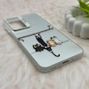 قاب گوشی Galaxy A17 سامسونگ So CooL سوکول اورجینال فانتزی دکمه کرومی طرح گربه کد E5-161389