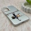 قاب گوشی Galaxy A36 سامسونگ So CooL سوکول اورجینال فانتزی دکمه کرومی طرح گربه کد E5-161401