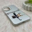 قاب گوشی Galaxy A37 سامسونگ So CooL سوکول اورجینال فانتزی دکمه کرومی طرح گربه کد E5-161414