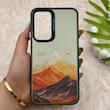 قاب گوشی Galaxy A54 سامسونگ So CooL سوکول اورجینال فانتزی دکمه کرومی طرح Golden Mountain کد E5-161429