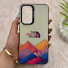 قاب گوشی Galaxy A56 سامسونگ So CooL سوکول اورجینال فانتزی دکمه کرومی طرح The North Face کد E5-161450