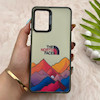 قاب گوشی Galaxy A32 4G سامسونگ So CooL سوکول اورجینال فانتزی دکمه کرومی طرح The North Face کد E5-161475