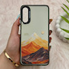 قاب گوشی Galaxy A30S - A50S - A50 سامسونگ So CooL سوکول اورجینال فانتزی دکمه کرومی طرح Golden Mountain کد E5-161491
