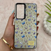 قاب گوشی Galaxy S25 FE سامسونگ So CooL سوکول اورجینال فانتزی دکمه کرومی طرح پروانه کد 161509