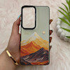 قاب گوشی Galaxy S26 Ultra سامسونگ So CooL سوکول اورجینال فانتزی دکمه کرومی طرح Golden Mountain کد E5-161515