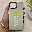 قاب گوشی iPhone 13 - iPhone 14 آیفون So CooL سوکول اورجینال فانتزی دکمه کرومی طرح نشنال جئوگرافیک کد E5-161527