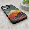 قاب گوشی iPhone 16 Pro Max آیفون So CooL سوکول اورجینال فانتزی دکمه کرومی طرح Golden Mountain کد 161557