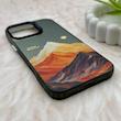 قاب گوشی iPhone 16 Pro Max آیفون So CooL سوکول اورجینال فانتزی دکمه کرومی طرح Golden Mountain کد 161557