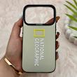 قاب گوشی iPhone 17 Pro آیفون So CooL سوکول اورجینال فانتزی دکمه کرومی طرح نشنال جئوگرافیک کد E5-161571