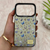 قاب گوشی iPhone 17 Pro آیفون So CooL سوکول اورجینال فانتزی دکمه کرومی طرح پروانه کد E5-161574