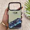 قاب گوشی iPhone 17 Pro آیفون So CooL سوکول اورجینال فانتزی دکمه کرومی طرح The North Face کد E5-161579