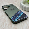 قاب گوشی iPhone 17 آیفون So CooL سوکول اورجینال فانتزی دکمه کرومی طرح The North Face کد 161580