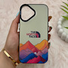قاب گوشی iPhone 17 آیفون So CooL سوکول اورجینال فانتزی دکمه کرومی طرح The North Face کد 161582