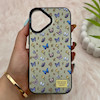 قاب گوشی iPhone 17 آیفون So CooL سوکول اورجینال فانتزی دکمه کرومی طرح پروانه کد 161583