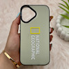 قاب گوشی iPhone 17 آیفون So CooL سوکول اورجینال فانتزی دکمه کرومی طرح نشنال جئوگرافیک کد 161587