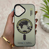 قاب گوشی iPhone 16 آیفون So CooL سوکول اورجینال فانتزی دکمه کرومی طرح نشنال جئوگرافیک کد E5-161593