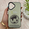 قاب گوشی iPhone 16 آیفون So CooL سوکول اورجینال فانتزی دکمه کرومی طرح نشنال جئوگرافیک کد E5-161594