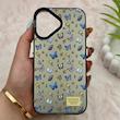 قاب گوشی iPhone 16 آیفون So CooL سوکول اورجینال فانتزی دکمه کرومی طرح پروانه کد E5-161596