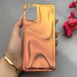 قاب گوشی Galaxy A12 - M12 سامسونگ موج دار ابر و بادی براق درجه یک لنز برجسته عسلی کد E19-159139