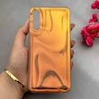 قاب گوشی Galaxy A30S - A50S - A50 سامسونگ موج دار ابر و بادی براق درجه یک لنز برجسته عسلی کد E19-159142