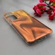 قاب گوشی Galaxy S23 FE سامسونگ موج دار ابر و بادی براق درجه یک لنز برجسته عسلی کد E19-159145