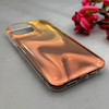 قاب گوشی iPhone 13 Pro Max آیفون موج دار ابر و بادی براق درجه یک لنز برجسته عسلی کد E19-159150