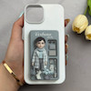 قاب گوشی iPhone 13 - iPhone 14 آیفون طلقی اورجینال هارد PC فانتزی طرح دخترونه کد 161691