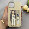 قاب گوشی iPhone 13 - iPhone 14 آیفون طلقی اورجینال هارد PC فانتزی طرح دخترونه کد 161692
