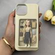 قاب گوشی iPhone 13 - iPhone 14 آیفون طلقی اورجینال هارد PC فانتزی طرح دخترونه کد 161693