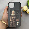 قاب گوشی iPhone 13 - iPhone 14 آیفون طلقی اورجینال هارد PC فانتزی طرح دخترونه کد 161695