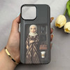 قاب گوشی iPhone 13 Pro Max آیفون طلقی اورجینال هارد PC فانتزی طرح دخترونه کد 161700