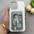 قاب گوشی iPhone 13 Pro Max آیفون طلقی اورجینال هارد PC فانتزی طرح دخترونه کد 161702