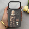 قاب گوشی iPhone 17 Pro آیفون طلقی اورجینال هارد PC فانتزی طرح دخترونه کد 161723