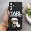 قاب گوشی Galaxy A25 سامسونگ طرح سیلیکونی ژله ای سه بعدی برجسته عروسکی محافظ لنز دار KARL کد 161735