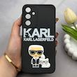 قاب گوشی Galaxy A25 سامسونگ طرح سیلیکونی ژله ای سه بعدی برجسته عروسکی محافظ لنز دار KARL کد 161735